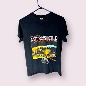 RARE 2019 Travis Scott ASTROWORLD Los Angeles The Forum Shirt Wish You were here